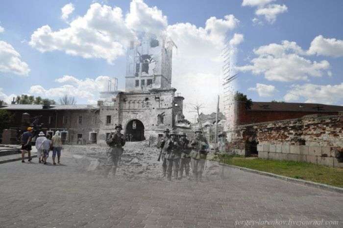 Брестська фортеця тоді і зараз (27 фото)