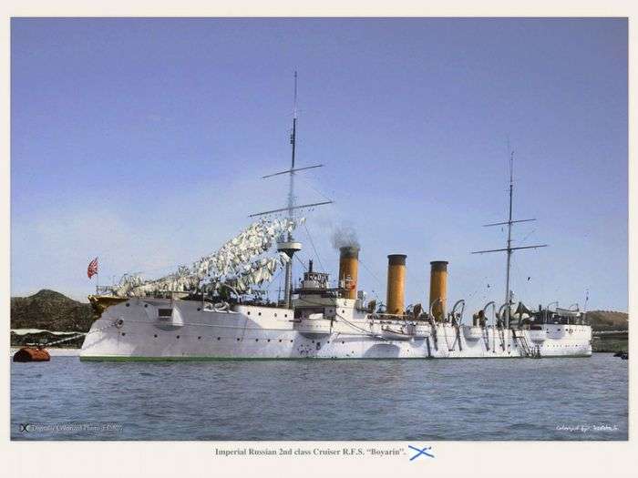 Кольорові фотографії російського флоту з минулого (20 фото)