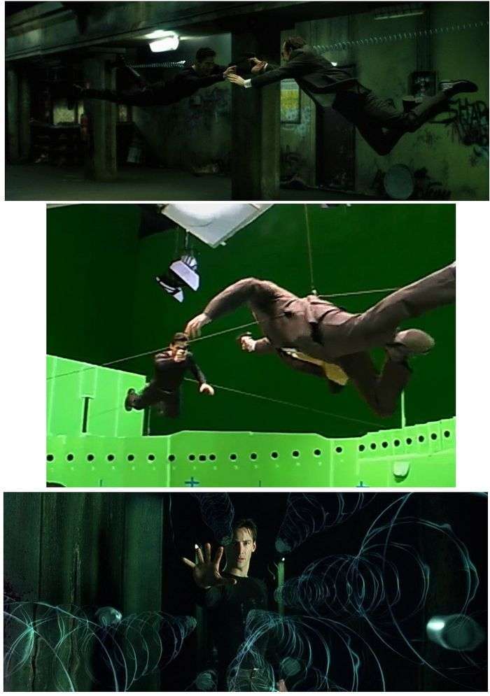 Як створювалися спецефекти для фільму «Матриця» (23 фото)