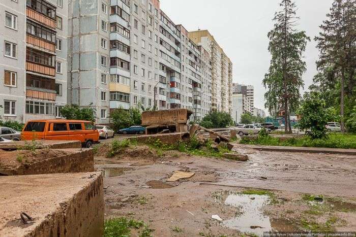Життя в підмосковному містечку Ювілейний (40 фото)