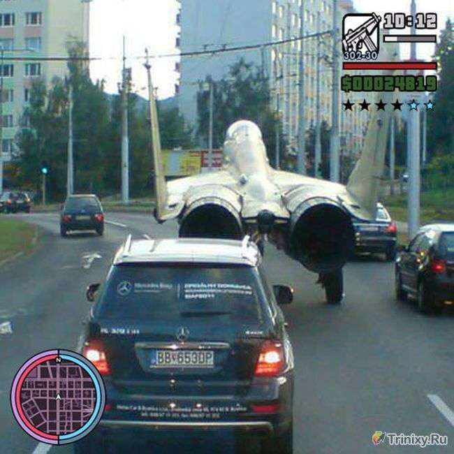 Незвичайні знімки в стилі GTA, зроблені в реальному житті (20 фото)