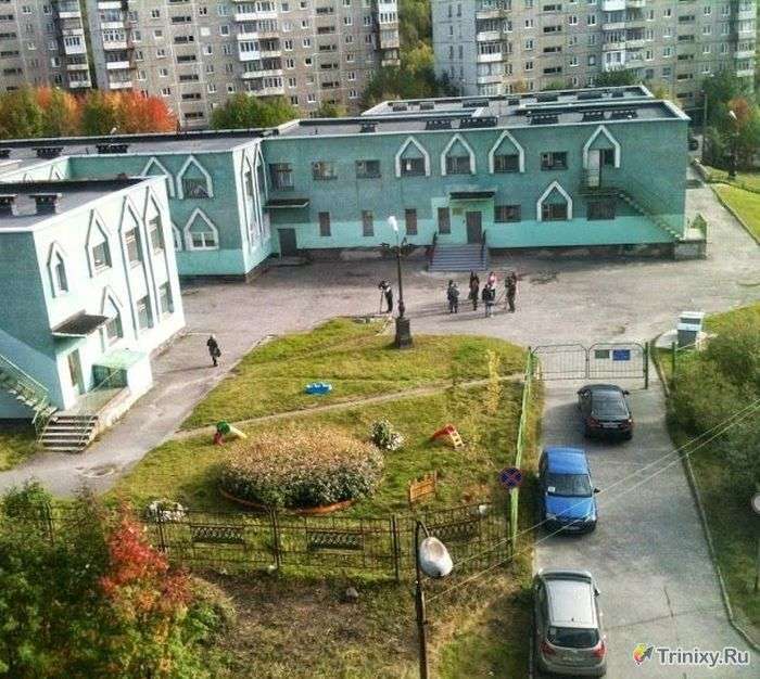Креативний підхід телевізійників для зйомок сюжету (2 фото)