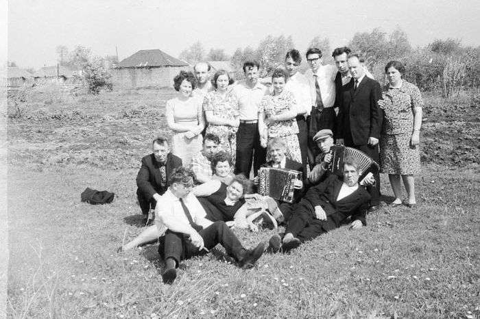 Сільське весілля 1964 року в Рязанській області (56 фото)