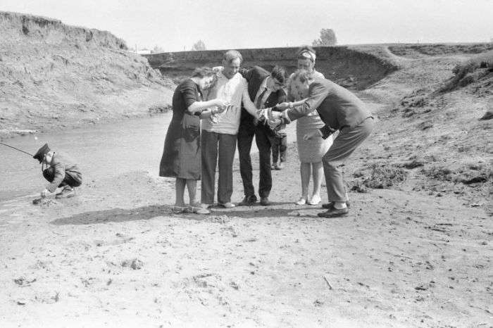 Сільське весілля 1964 року в Рязанській області (56 фото)