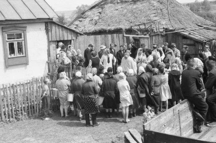 Сільське весілля 1964 року в Рязанській області (56 фото)