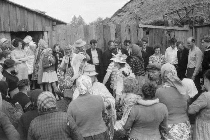 Сільське весілля 1964 року в Рязанській області (56 фото)