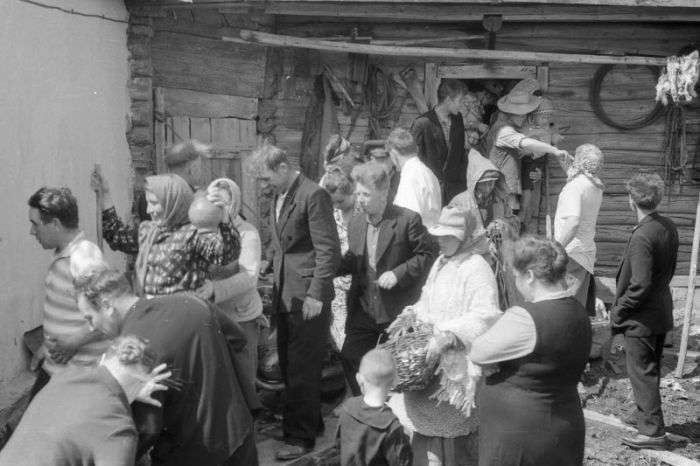 Сільське весілля 1964 року в Рязанській області (56 фото)
