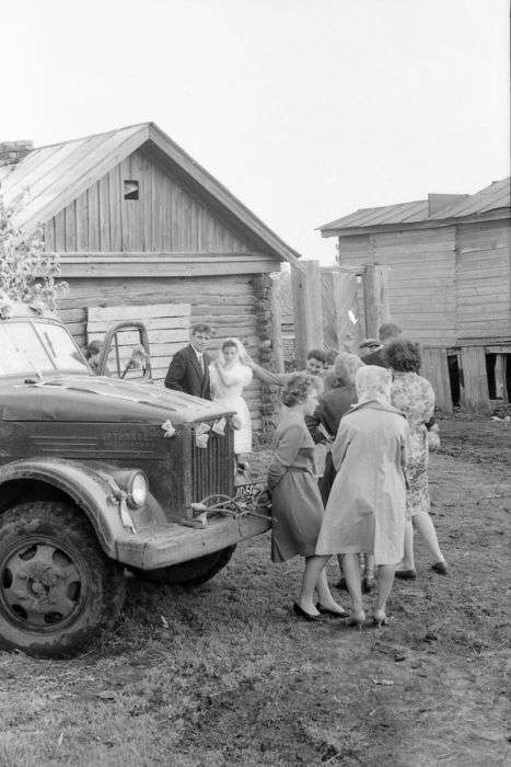 Сільське весілля 1964 року в Рязанській області (56 фото)