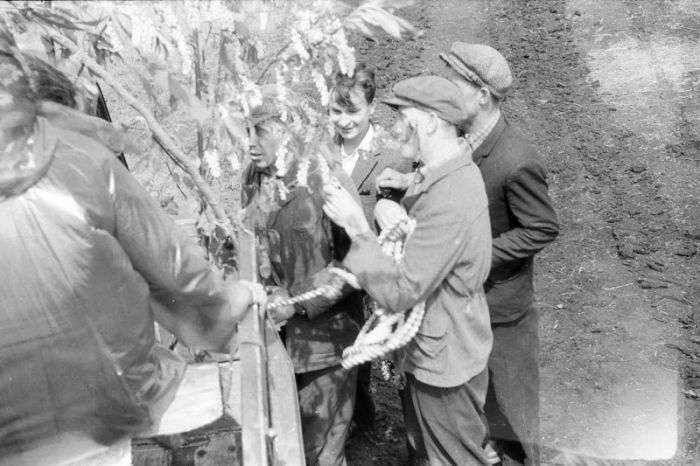 Сільське весілля 1964 року в Рязанській області (56 фото)