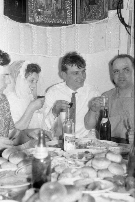 Сільське весілля 1964 року в Рязанській області (56 фото)