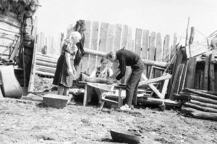 Сільське весілля 1964 року в Рязанській області (56 фото)