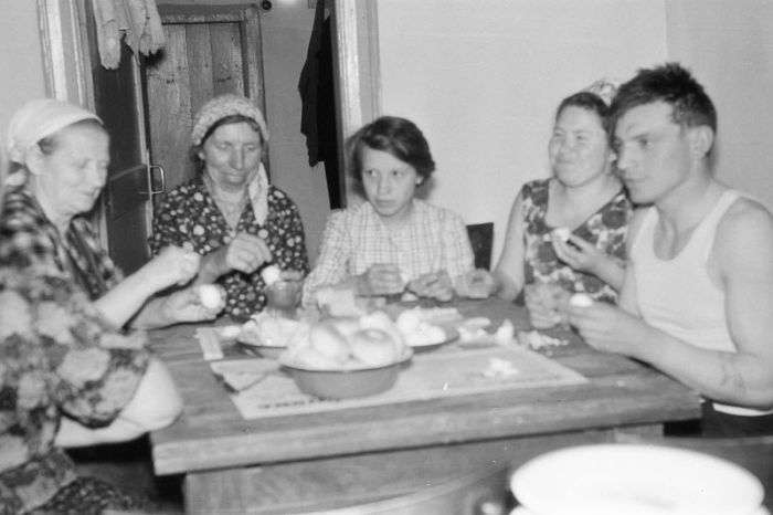 Сільське весілля 1964 року в Рязанській області (56 фото)