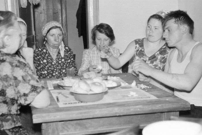 Сільське весілля 1964 року в Рязанській області (56 фото)