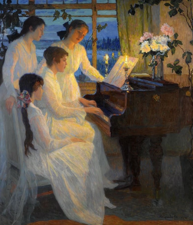 Художник Николай Богданов — Бельский (1868 — 1944). Картины русской жизни 