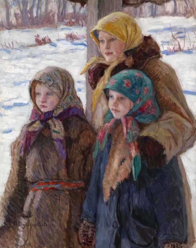 Художник Николай Богданов — Бельский (1868 — 1944). Картины русской жизни 