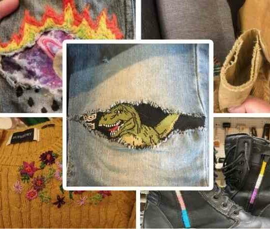 Дірки і плями на одязі – не біда