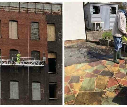 30 фотографій до і після прибирання за допомогою апаратів високого тиску (31 фото)